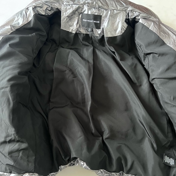 Metallic Puffer Jacket - Picture 5 of 5